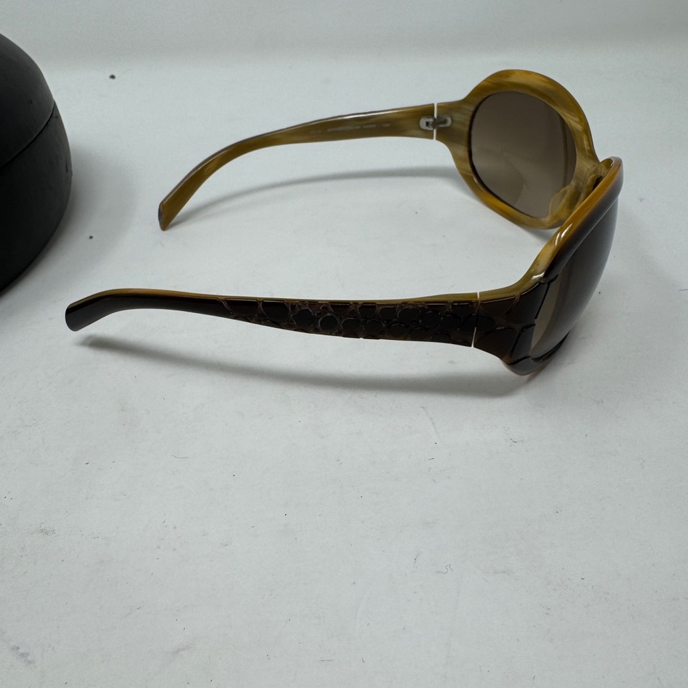 Carolina Herrera Croc Sunglasses - Picture 4 of 8